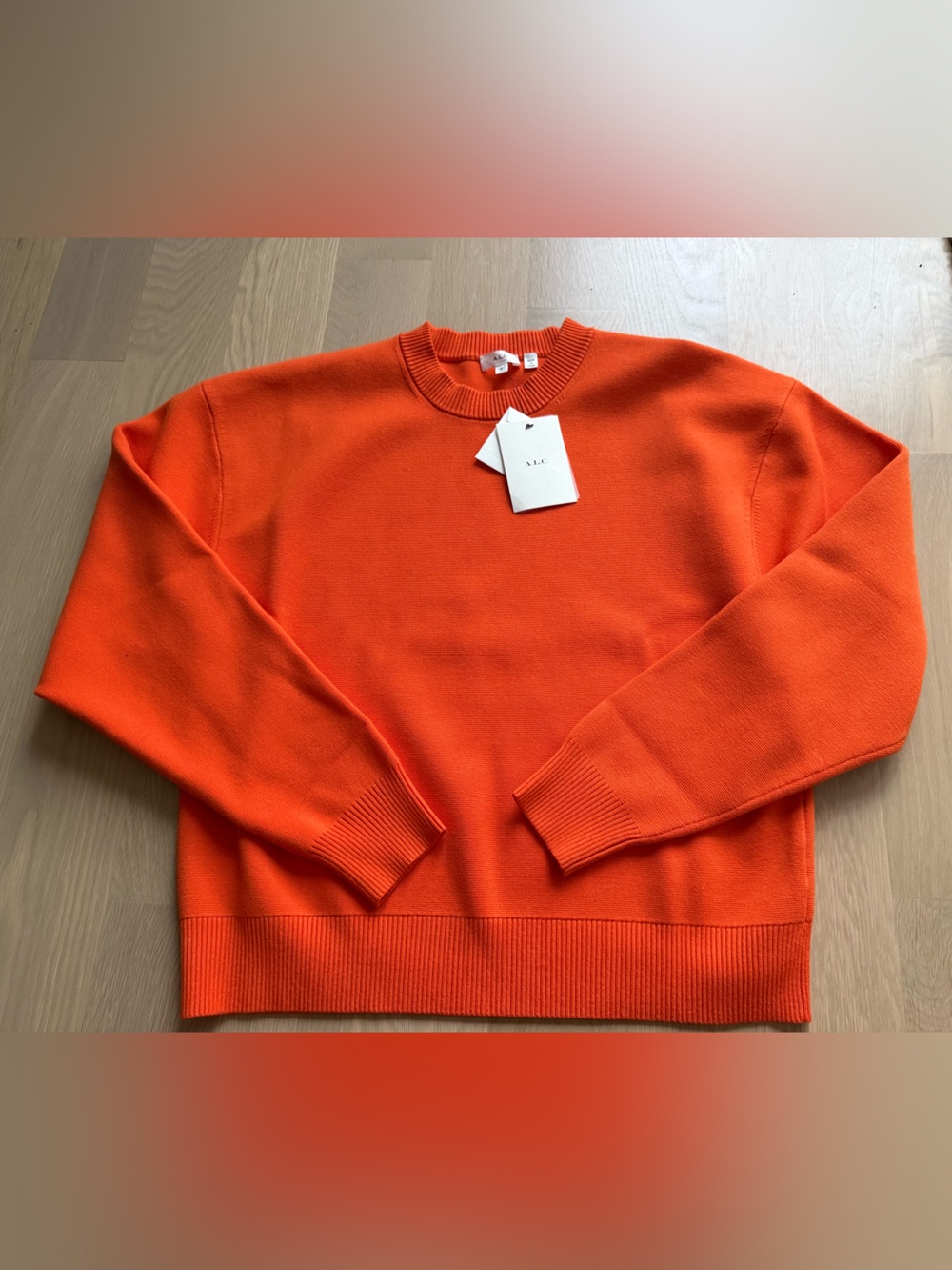 ALC Teddy crew neck sweater M